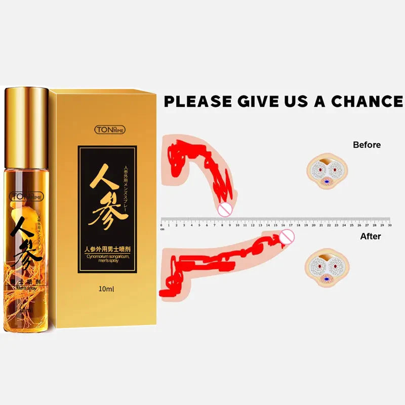 GINGSENG SPRAY - PROLONG EJACULATION 120MIN